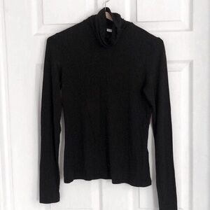 Plain black turtleneck from H&M